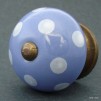 Nábytková úchytka modrofialová 4 cm - knopka