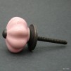 Nábytková úchytka růžová 3,5 cm - knopka